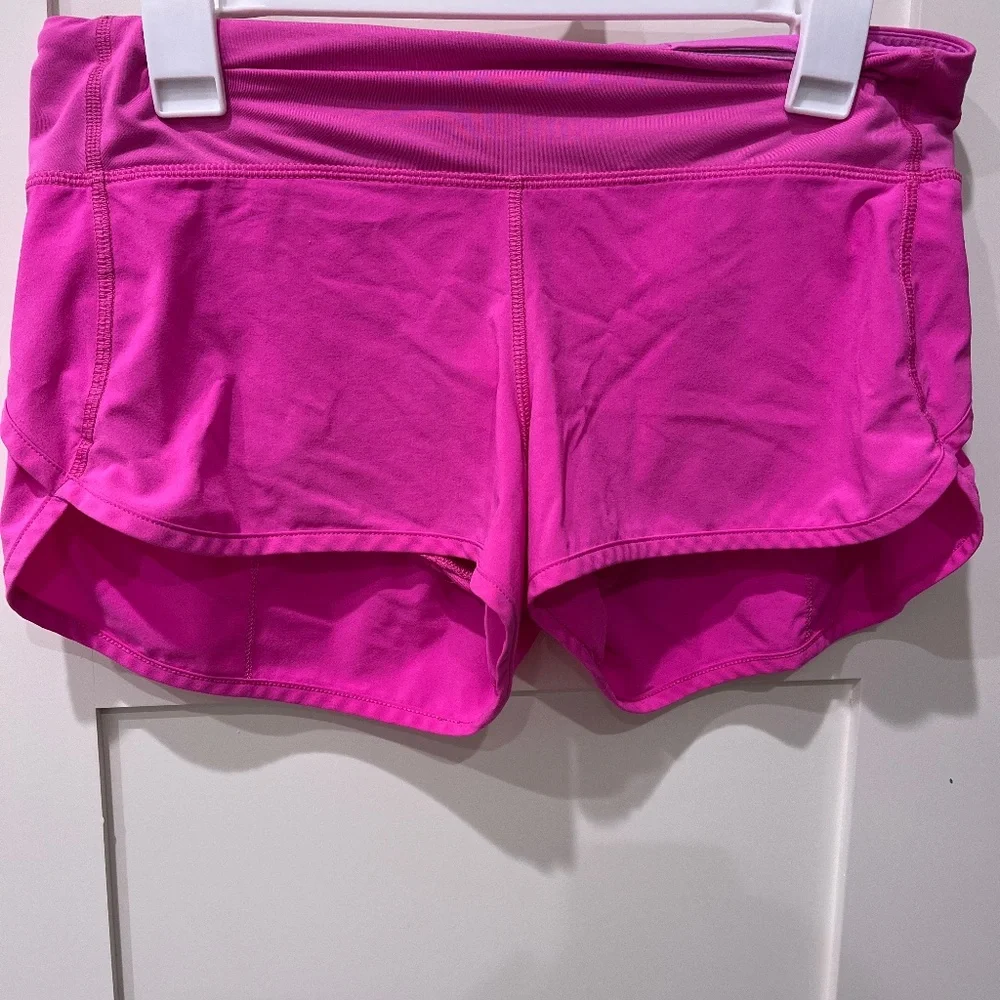 Speed Up Lululemon Shorts Low Rise - Picture 1 of 4